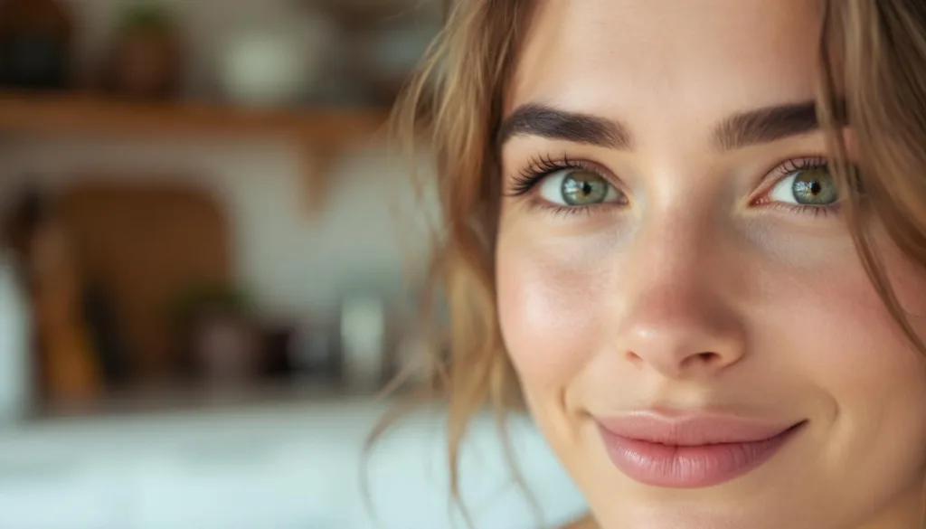 discover how a simple 30-second daily routine transformed my thin brows into thicker, fuller ones in just one month. try it yourself for noticeable results!