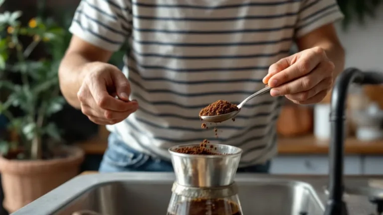 One Teaspoon Is Enough: Why UK plumbers are begging you to stop flushing coffee grounds down the sink