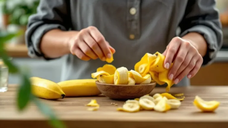 Stop throwing away banana peels: The 15-minute preparation that aids deep sleep