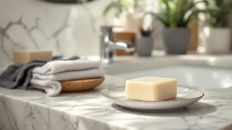 The unexpected reason to keep a bar of soap in your guest bathroom overnight