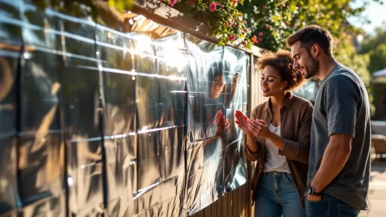 Why aluminum foil is appearing on garden fences to deter pests this season